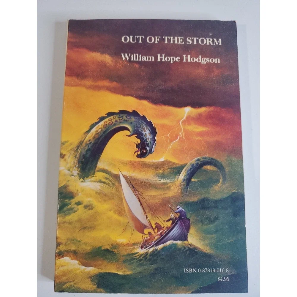 WILLIAM HOPE HODGSON OUT OF THE STORM CENTAUR FIRST ed '80 illustrated horror PB